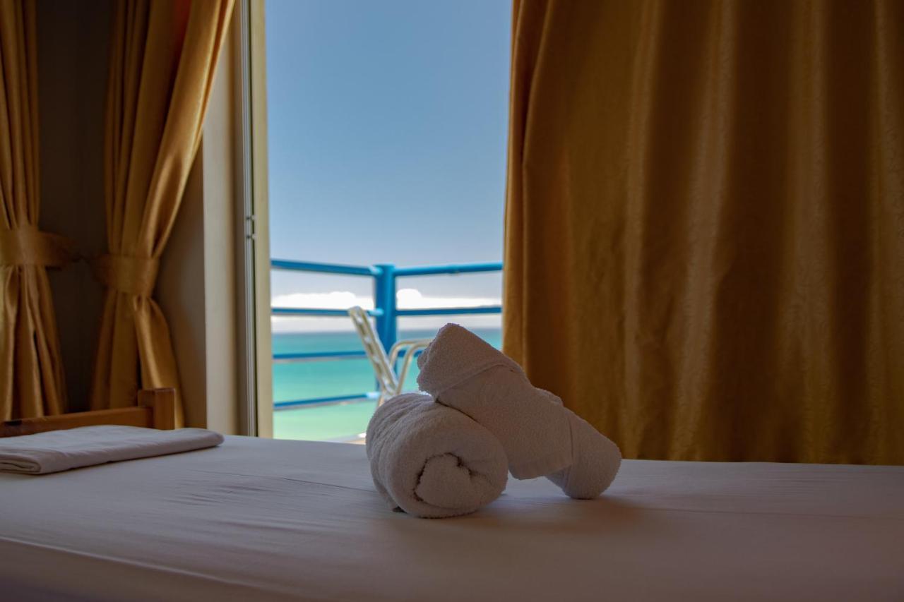 De La Plage Hotel Koroni Buitenkant foto