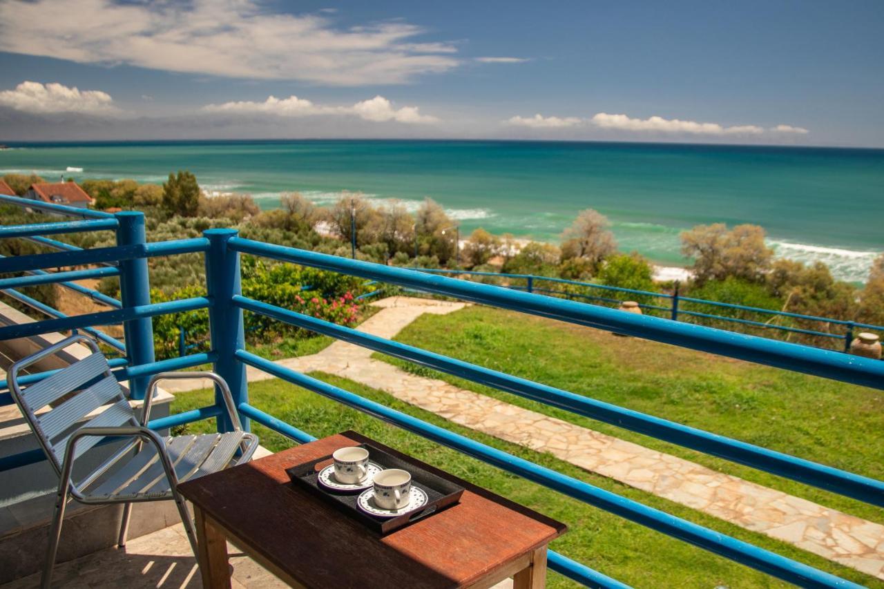 De La Plage Hotel Koroni Buitenkant foto