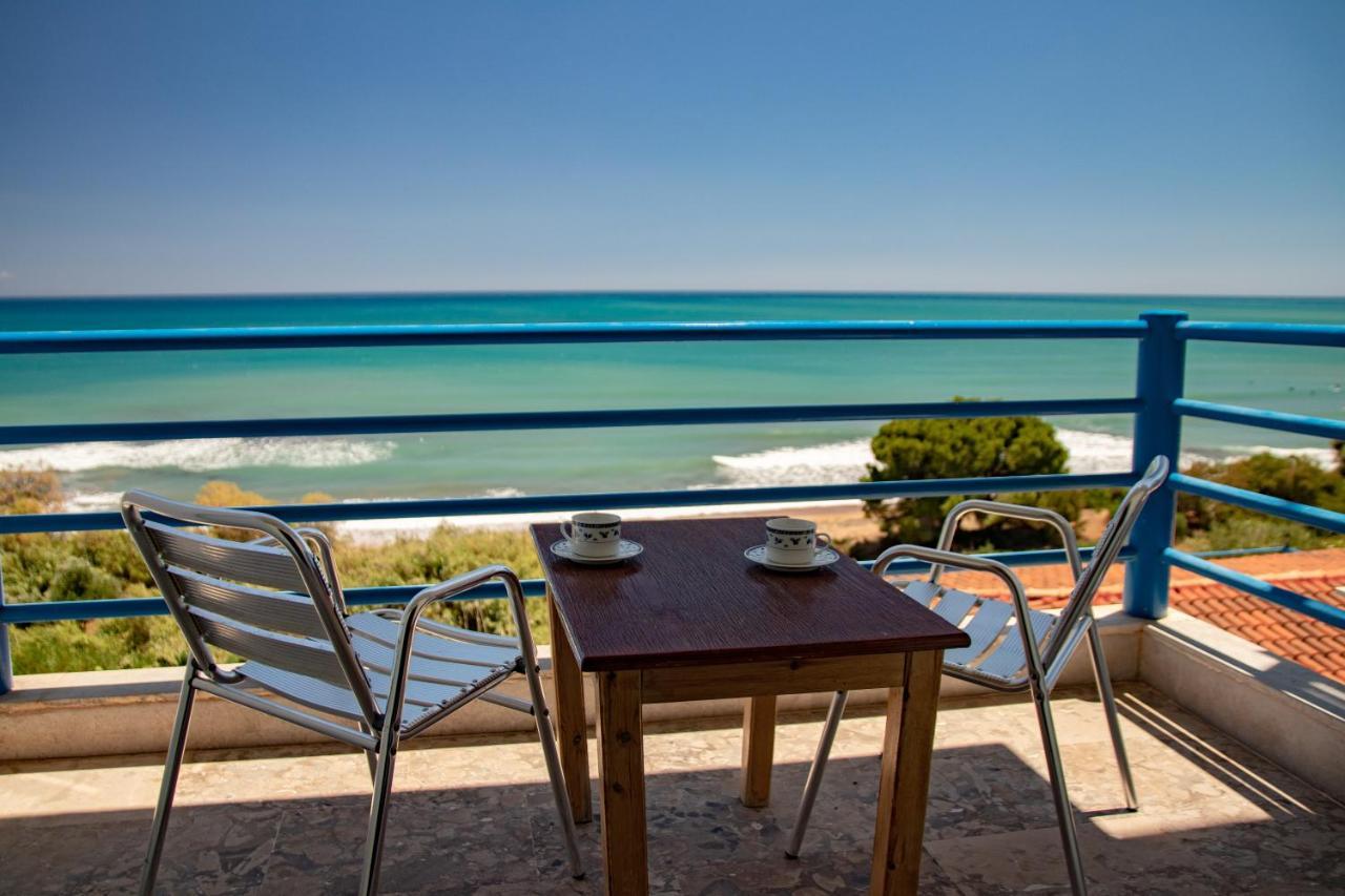De La Plage Hotel Koroni Buitenkant foto