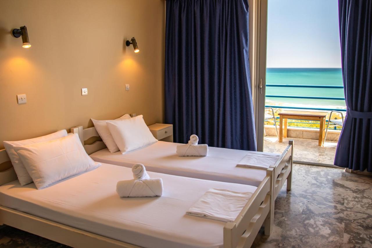 De La Plage Hotel Koroni Buitenkant foto