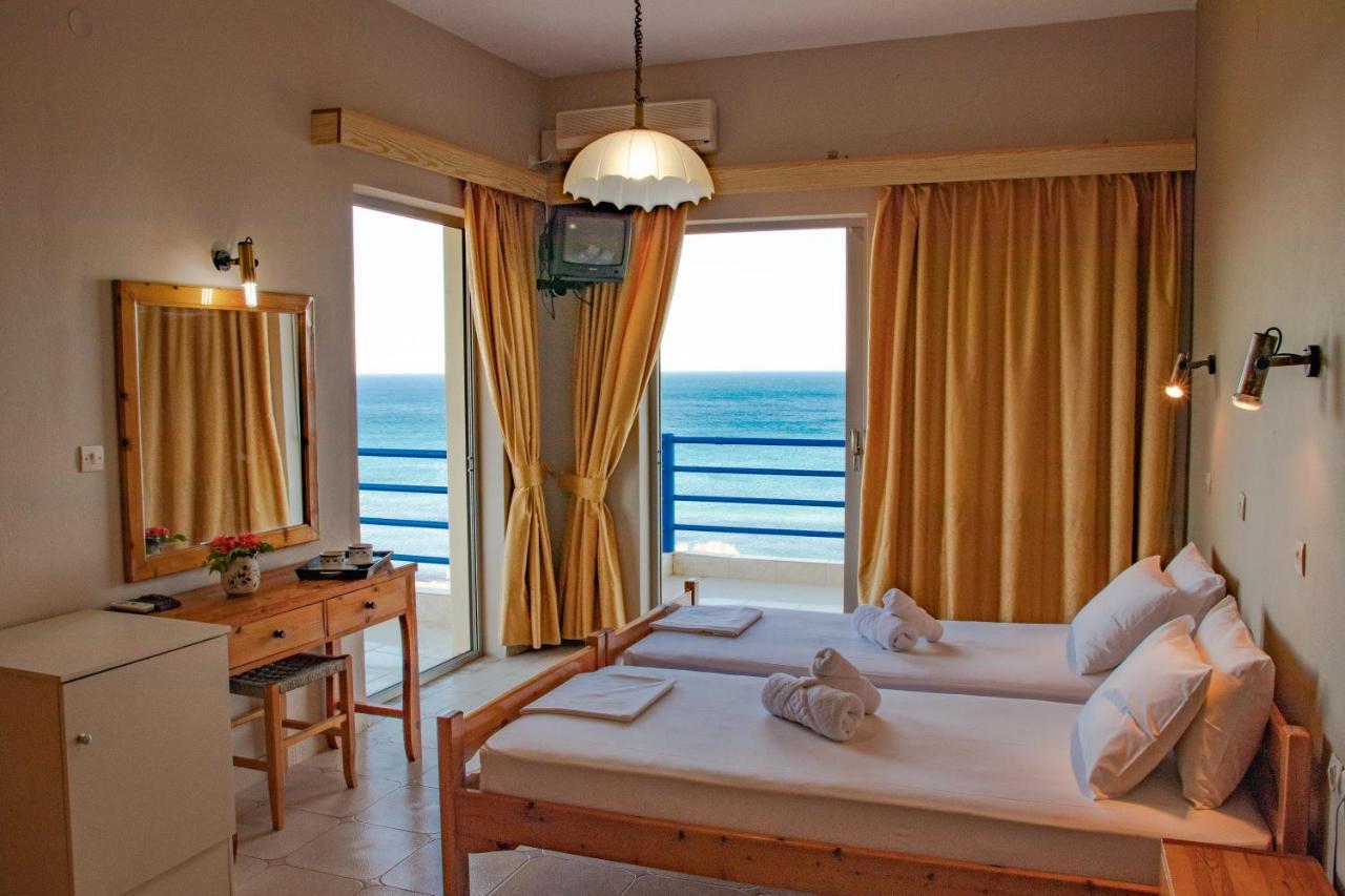 De La Plage Hotel Koroni Buitenkant foto