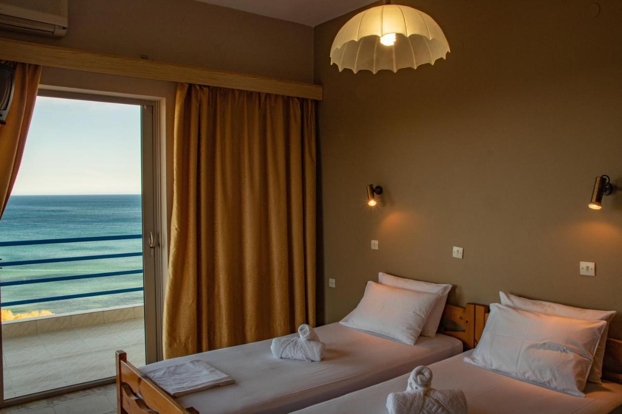 De La Plage Hotel Koroni Buitenkant foto