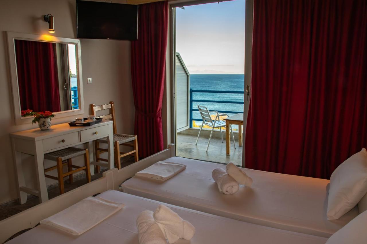 De La Plage Hotel Koroni Buitenkant foto