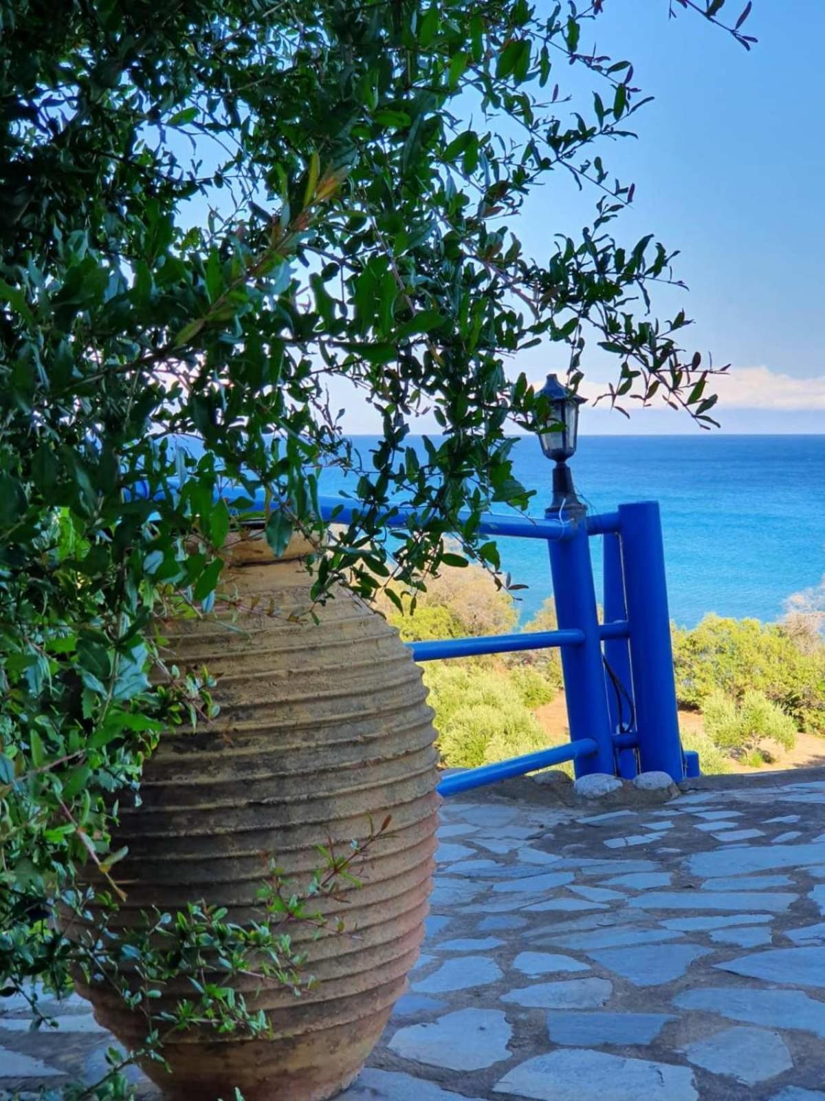 De La Plage Hotel Koroni Buitenkant foto