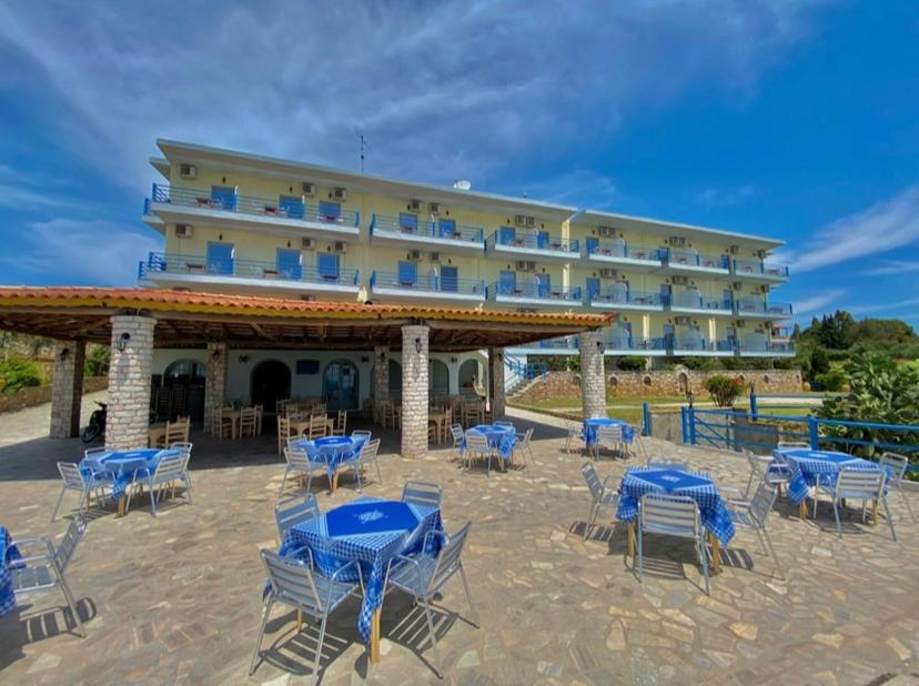 De La Plage Hotel Koroni Buitenkant foto