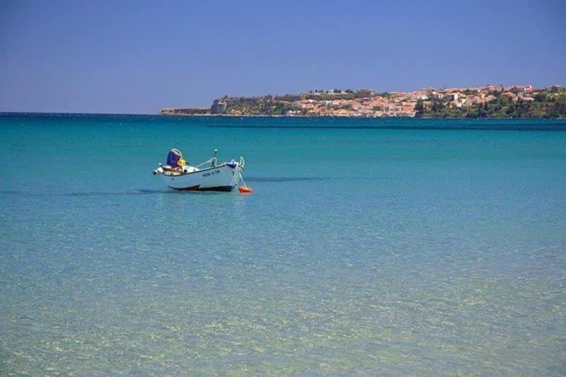 De La Plage Hotel Koroni Buitenkant foto