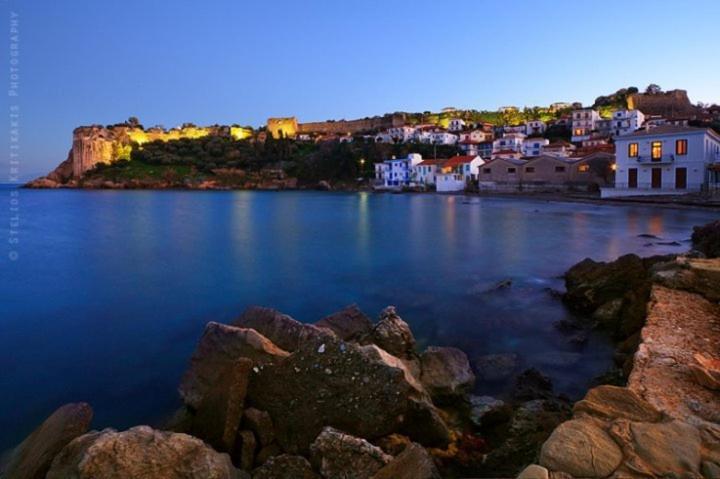 De La Plage Hotel Koroni Buitenkant foto