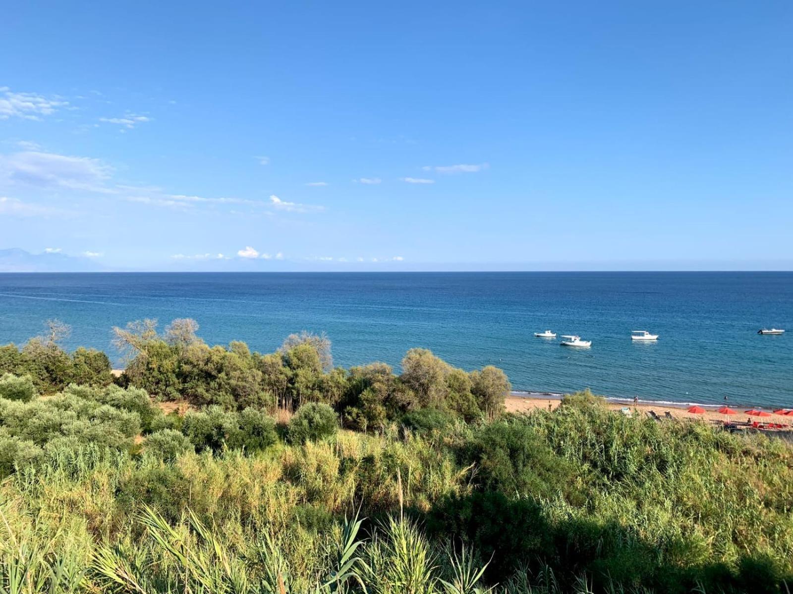 De La Plage Hotel Koroni Buitenkant foto