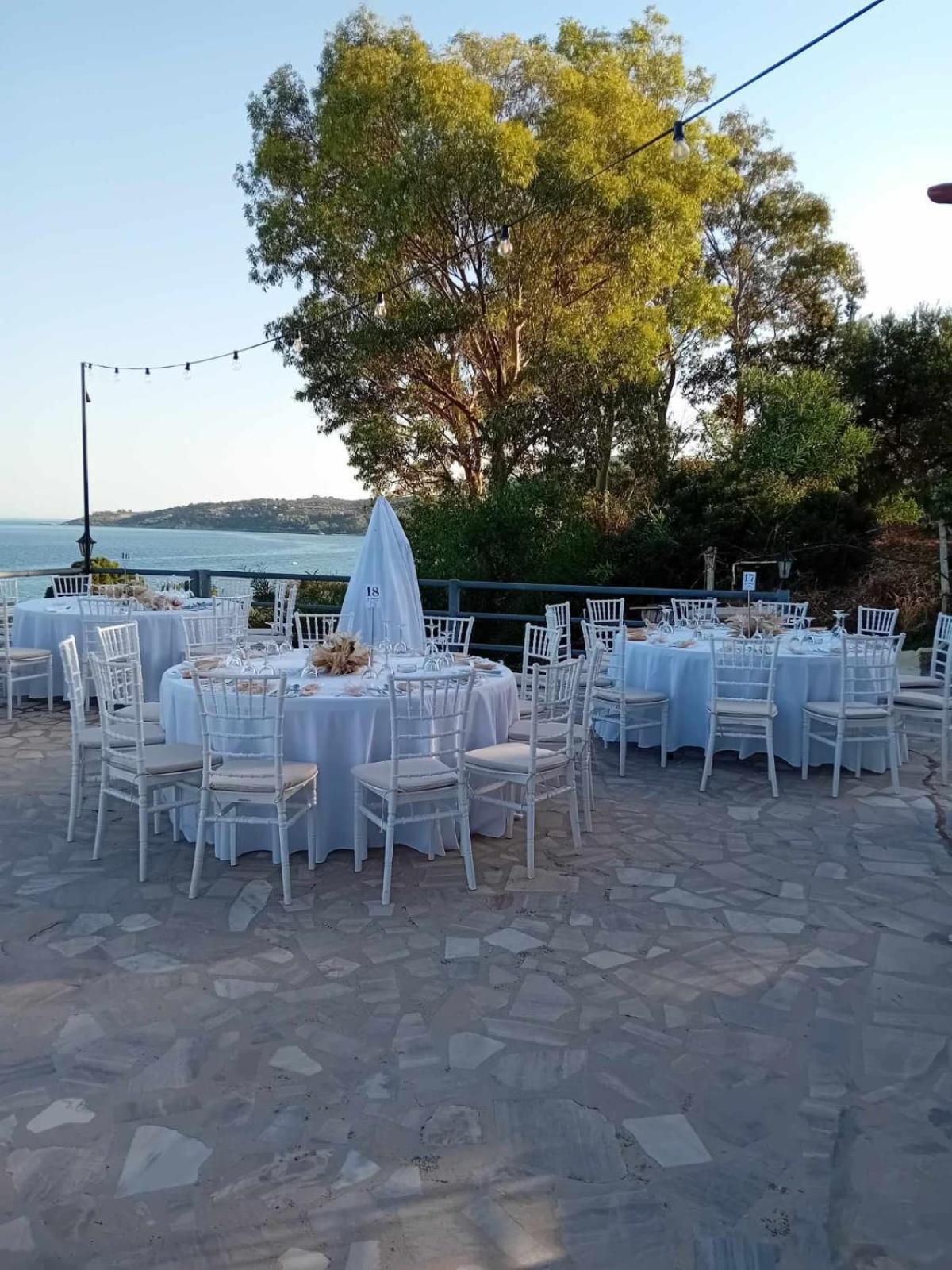 De La Plage Hotel Koroni Buitenkant foto