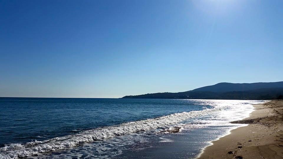 De La Plage Hotel Koroni Buitenkant foto