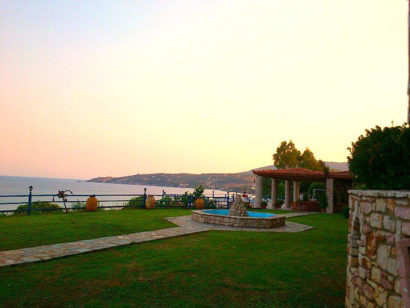 De La Plage Hotel Koroni Buitenkant foto