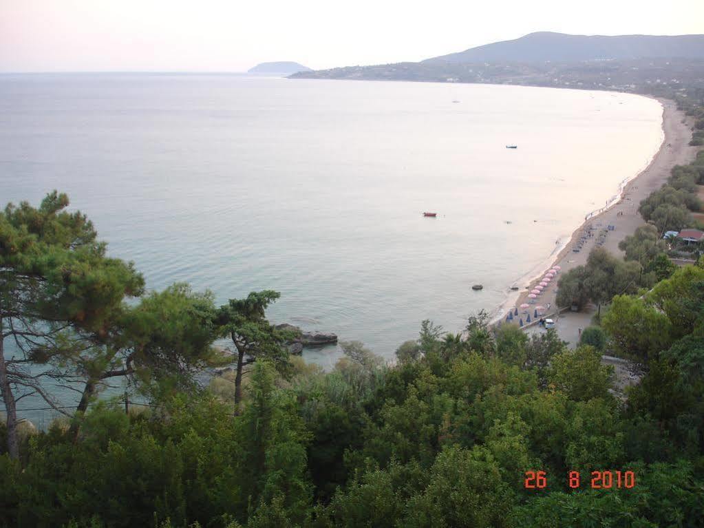 De La Plage Hotel Koroni Buitenkant foto